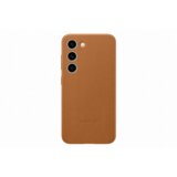 Samsung galaxy S23 leathe case camel Cene