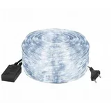 Novoletne lučke v cevi LED hladno bele 10m 8 funkcij IP44, (20405449)