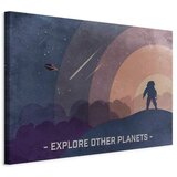 Artgeist Slika Na Platnu Explore Other Planets | Shoptok.si