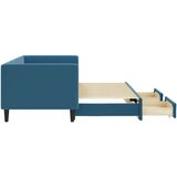 vidaXL Izvlečna dnevna postelja s predali modra 80x200 cm ža | Shoptok.si