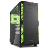 Sharkoon Kućište gaming, AI7000 Glass Green ATX, 3x 140mm LED | Eponuda.ba