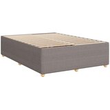  LED okvir za krevet s madracem Sivosmeđa 140 x 200 cm Tkanina | shoptok.hr