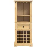  Stalak za vino Corona 56x35x134,5 cm od masivne borovine | shoptok.hr