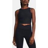 Under Armour Meridian Rib Crop Tank Top - BLK - Women Cijene