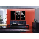  Ručno slikane slike na platnu na platnu POP Art PORSCHE 911 3-dijelna () | shoptok.hr