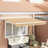 vidaXL Skrovita tenda Morska plava 350x200 cm | shoptok.hr