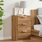 vidaXL Noćni ormarić Artisan hrast 40x36x65 cm izrađeno drvo | shoptok.hr