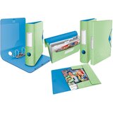 Registrator a4 široki samostojeći 180° active urban chic leitz 11160050 zeleni | shoptok.hr