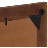  Zrcalo za kupaonicu s ogledalom Medeno smeđa 70 x 50 x 2,5 cm | shoptok.hr