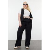 Trendyol Ženske pantalone TBBSS24AR00041, Crne Cene
