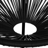  Vrtni stol, crni 50 x 40 x 40 cm | shoptok.hr