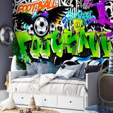  Foto tapeta - Football Graffiti 300x210 Vodootporna | shoptok.hr