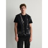 Reserved - Prsluk od trapera - siva | shoptok.hr