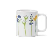 Bijela keramička dječja šalica 300 ml Meadow Flowers –