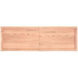  Kupaonska radna ploča svjetlosmeđa 160x50x6 cm tretirano drvo | shoptok.hr