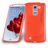 Cadorabo Case, združljiv z LG v Candy Apple Red - Zaščitni pokrov iz fleksibilnega silikona TPU, (20587124) | Shoptok.si