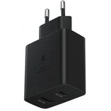  Originalni Samsung brzi punjač EP-TA220NBEGEU 1x USB C 1x USB A 3A 35W crni | Eponuda.com
