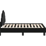  Posteljica za malčke z vzglavjem Črna 70 x 140 cm Žamet, (5000105203) | Shoptok.si