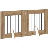  Vrata za pse s postoljem 2 pcs Hrast artisan 60 x 60 cm | shoptok.hr