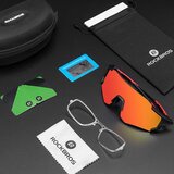 ROCKBROS 10182 polarizirajuće biciklističke naočale crvene | shoptok.hr