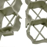 vidaXL Rešetke za travo 16 kosov zelene 60x40x3 cm iz plastike | Shoptok.si