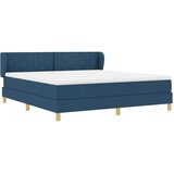  Krevet s opruga kutije s uzglavljem Plava 180 x 200 cm tkanina | shoptok.hr