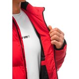Edoti Men's quilted winter jacket - red | Shoptok.si