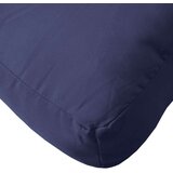  Blazina za kavč iz palet mornarsko modra 60x40x12 cm blago | Shoptok.si