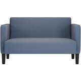 SOFA Loveseat kavč modra 109 cm velur tkanina, (21749646) | Shoptok.si