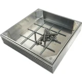 Aluminijumski šaht poklopac, 800x800mm