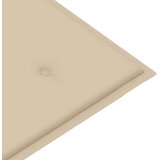  Zložljiva vrtna klop z blazino 118 cm bambus, (20803993) | Shoptok.si