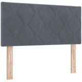  s opruga kutije Tamno siva 90 x 190 cm Baršun | shoptok.hr