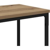  Konzolna stolica s policom Umjetnički hrast 160 x 30 x 75 cm | Eponuda.ba