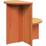  Bocni stol Voštano smeđa 50 x 40 x 50 cm Čvrsta borova drva | shoptok.hr
