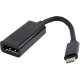 Gembird Adapter USB-C na DisplayPort, črn, 0.15m, (20441573)
