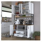 Hanah home Komoda s ladicama JE169 3400, 120x198,6x40 cm, Bijela | Eponuda.ba