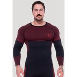 GymBeam OG1 Seamless Longsleeve Black/Red L | Eponuda.com
