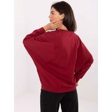 RUE PARIS Sweatshirt-RV-BL-A877.19P-burgundy | Shoptok.si