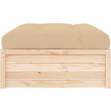  Vrtni tabure 120 x 80 cm od masivne borovine | shoptok.hr