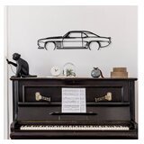 Wallity metalni ukras za zid chevrolet camaro silhouette
