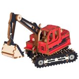  Čarolijashop 3d drvena slagalica - CRVENI BAGER ( 293) Cene