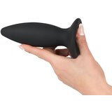 Black Velvets Black Velvet S - Začetni analni vibrator z možnostjo polnjenja - majhen (črn) | Shoptok.si