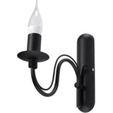Nice Lamps crni zidna lampa Sollux Fiorano Cijene