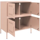  Komoda ružičasti 68 x 39 x 79 cm čelična | shoptok.hr