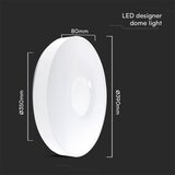  LED prigušiva stropna svetiljka LED/40W/230V 3000-6500K 39 cm bela + daljinski upravljač | Eponuda.com