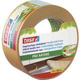 Tesa Obojestranski lepilni trak, Pro Nature, DE 24 rol, rjave barve, širina traku 50 mm | Shoptok.si
