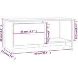 TV ormarić boja hrasta sonome 90 x 35 x 40 cm konstruirano drvo | shoptok.hr