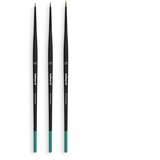 Vallejo pro modeler. definition set - natural hair (sizes 4/0, 3/0 & 2/0) Cene