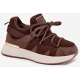 Boto Insulated Women's Sneakers on Platform Brown Juvira | shoptok.hr