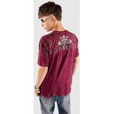 Affliction Collapse T-shirt burgandy lava wash | Shoptok.si